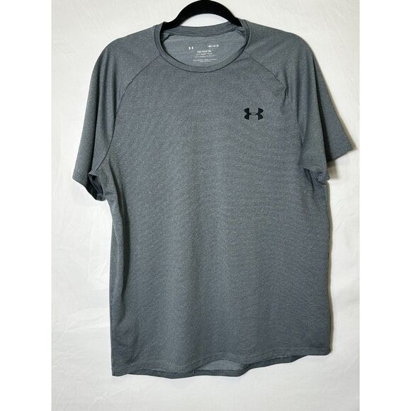 Under Armour The Tech Tee Men’s Shirt Size Medium Casual Short Sleeves Logo - Picture 1 of 5